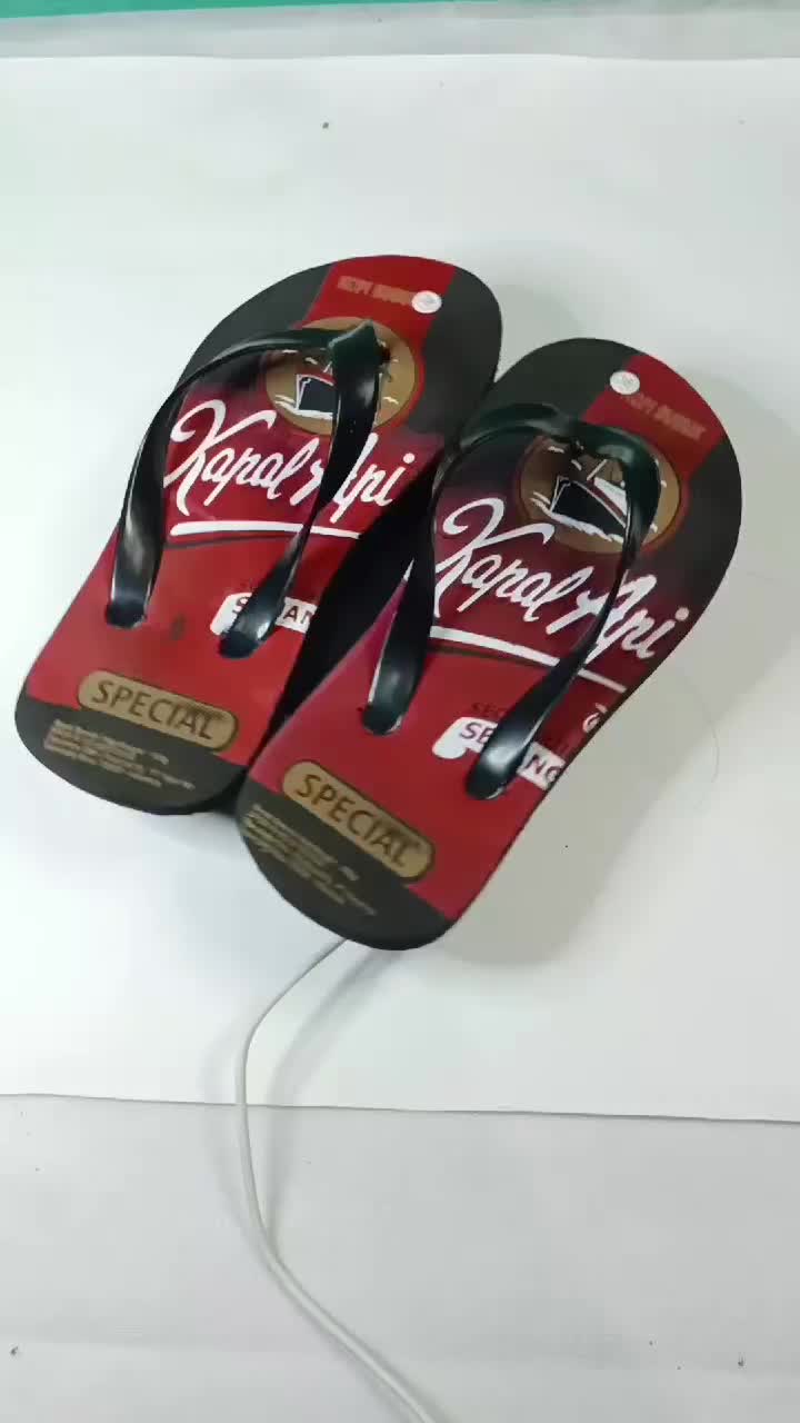 sandal jepit pria dewasa motif kopi kapal api Torabika abc susu termurah Sendal Hitam Putih