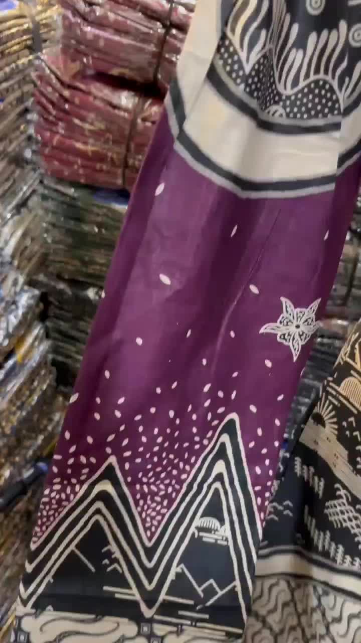 Batik Tunik Wanita Modern Atasan Tunik Batik Wanita Bahan Katun Halus Prima Panjang Nyaman Muslim Motif Kerja Kantor Formal Zipper Seragam