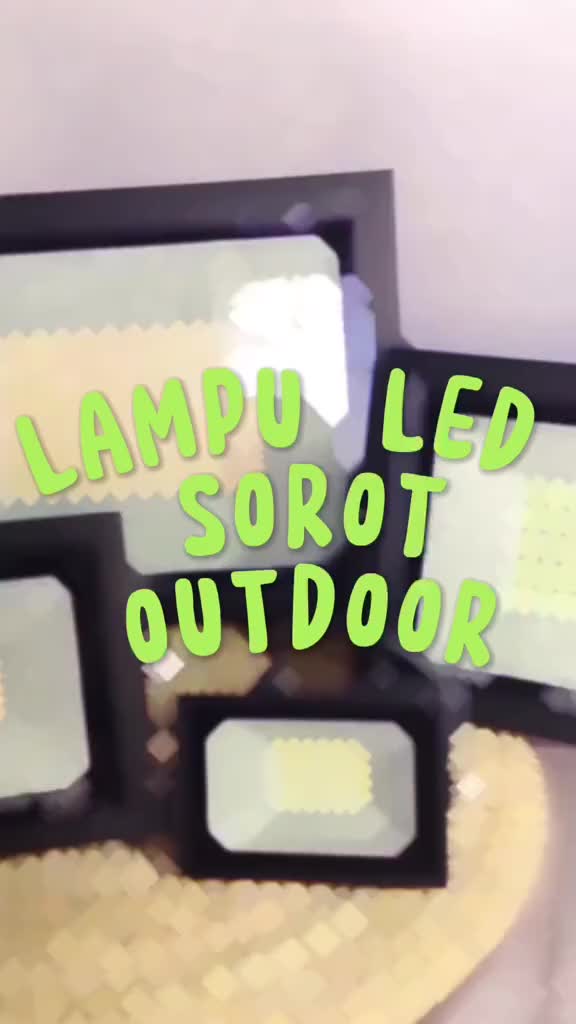COD Lampu Sorot LED 10W 20W 30W 50W 100W 200W / Outdoor / Tembak / Panggung / Lapangan / Taman lampu sorot pasar malam lampu  led 100watt lampu  100    super  terang jalan 50 watt dinding