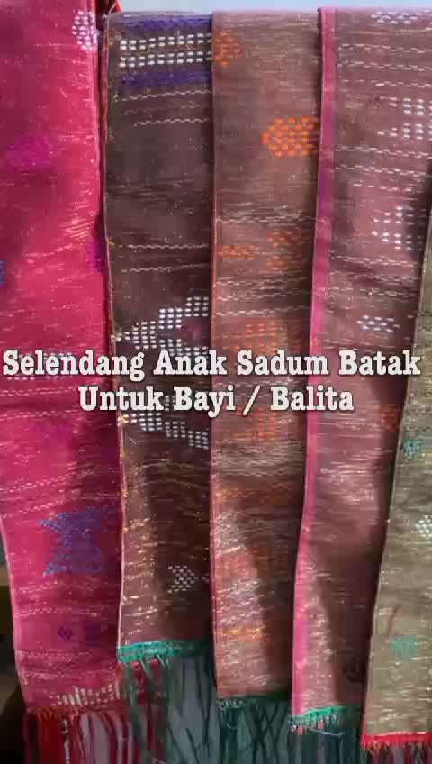 Selendang Anak Sadum Batak untuk Bayi atau Balita / Selendang Ulos Batak / Emila21
