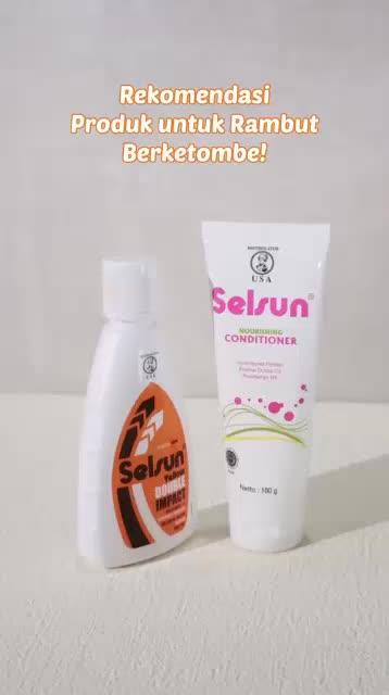Selsun Yellow Double Impact 100 ML anti ketombe Shampoo Conditioner Haircare Gatal