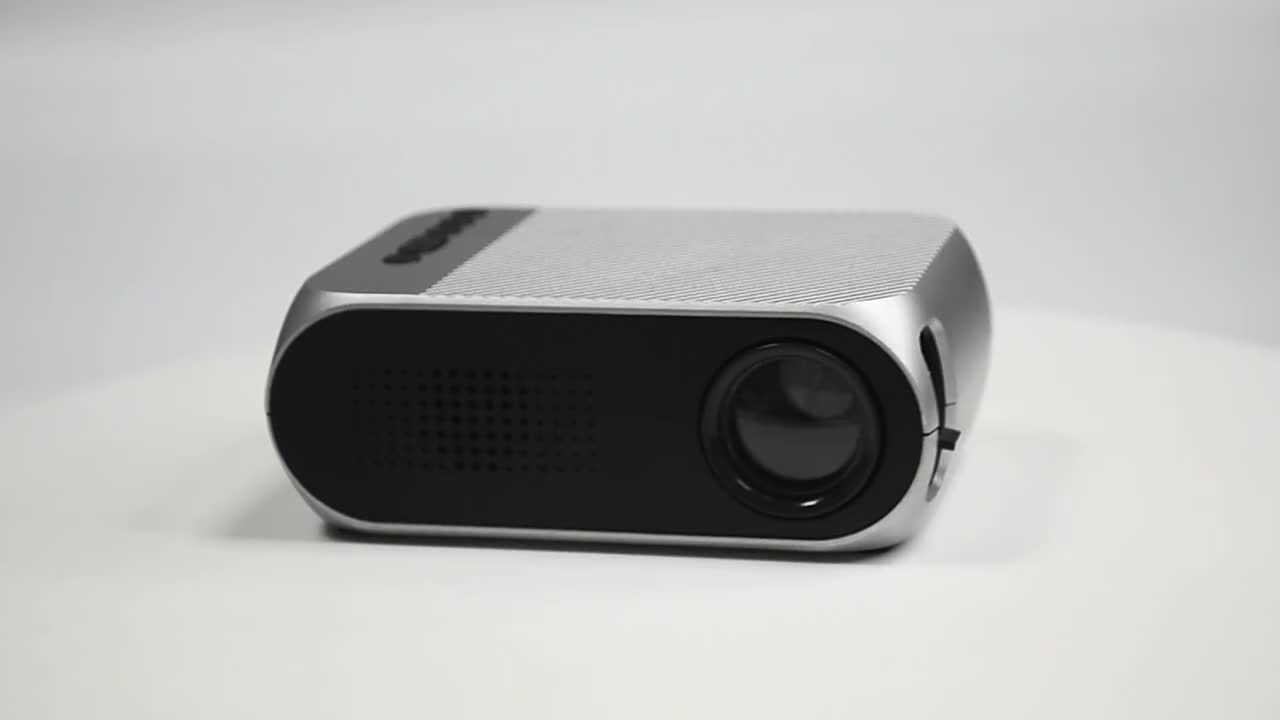 YG320 Rechargeable Portable Mini Projector 600 Lumens 1080P
