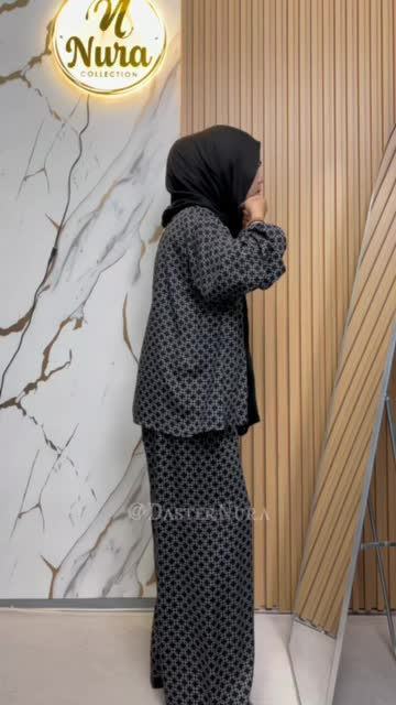DASTERNURA - Setelan Panjang Wanita Oneset Piyama