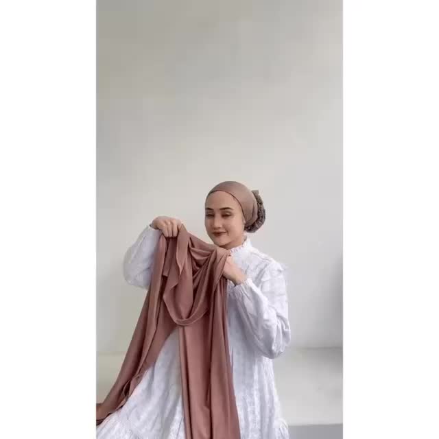 Pashmina Instan Oval Jersey/Hijab Pashmina Instan/Instan Hijab Jahit Dagu