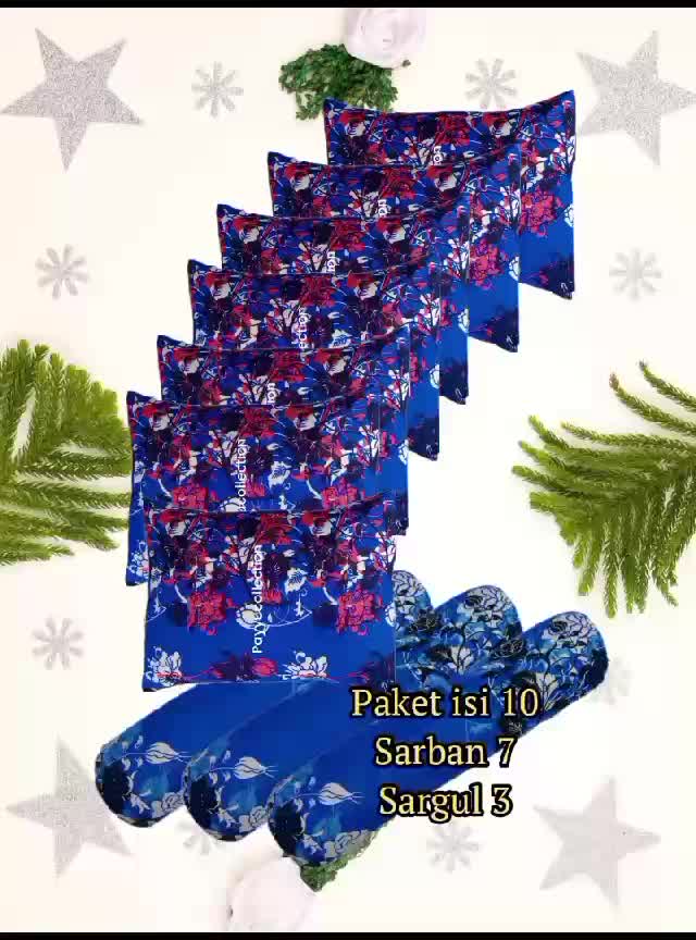 sarung bantal guling, paket isi 10 > sarung bantal 7 dan sarung guling 3