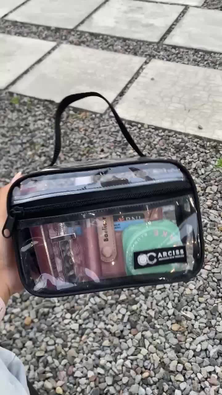 pouch make up transparan pvc tren ARCISS (A03)