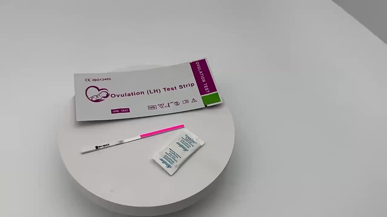 30 Pcs Tes Masa Subur Ovulation LH Test Strip Ungu Fertitest Ovulasi Kesuburan