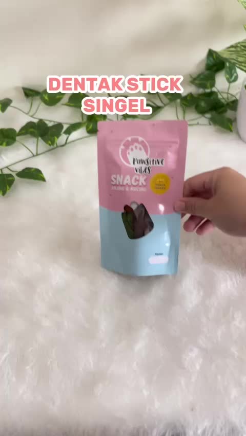Cemilan Pembersih Gigi Anjing - Snack Sehat Pembersih Gigi Hewan - Dental Stick Single Cleaning Teeth - Makanan Gigit Gigi Anjing Kucing - Dog Treats