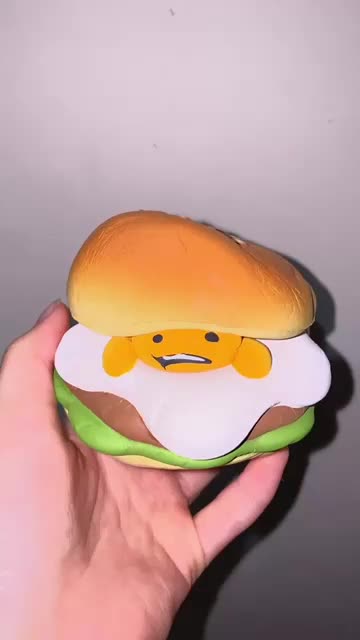 Connie gudetama burger squishy original license