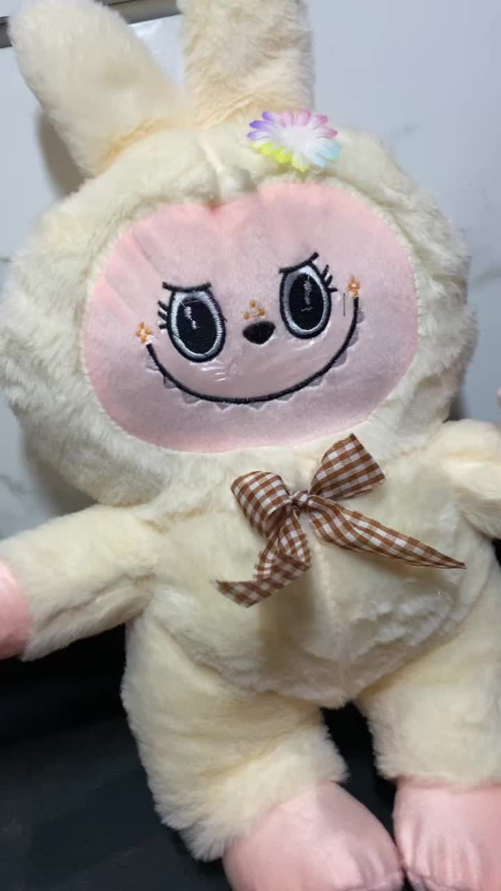 Boneka Labubu The Monsters Exciting Macaron Tinggi 40 Cm/ Boneka Labubu Viral/ Labubu Termurah !!