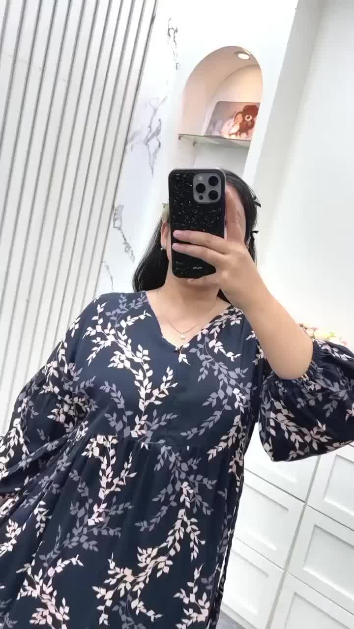 daster jumbo busui rayon motif kekinian terbaru