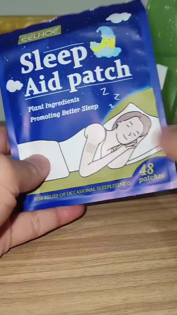 48 Patch - Herbal Sleep Patch Melatonin - Koyo Therapy Eye Masker sleeping mask nads Bantu Susah Tidur Insomnia