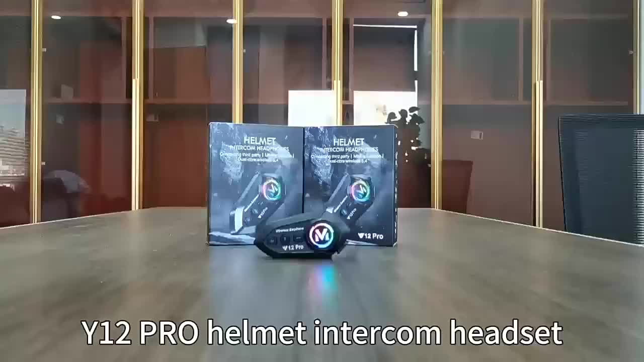 Headset Helm Motor Interkom Bluetooth Helm Headset Riding Jarak Jauh 500m Anti Gangguan Bisa Denger