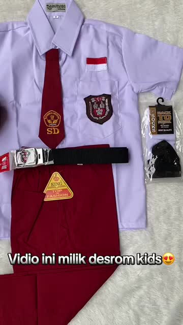 Setelan Sekolah SD Merah Putih Anak Laki Laki Kelas 123456 Atasan Pendek Bawahan Panjang Full Set Super Lengkap Baju Bahan Oxfrod Celana Optima Super Adem Seragam