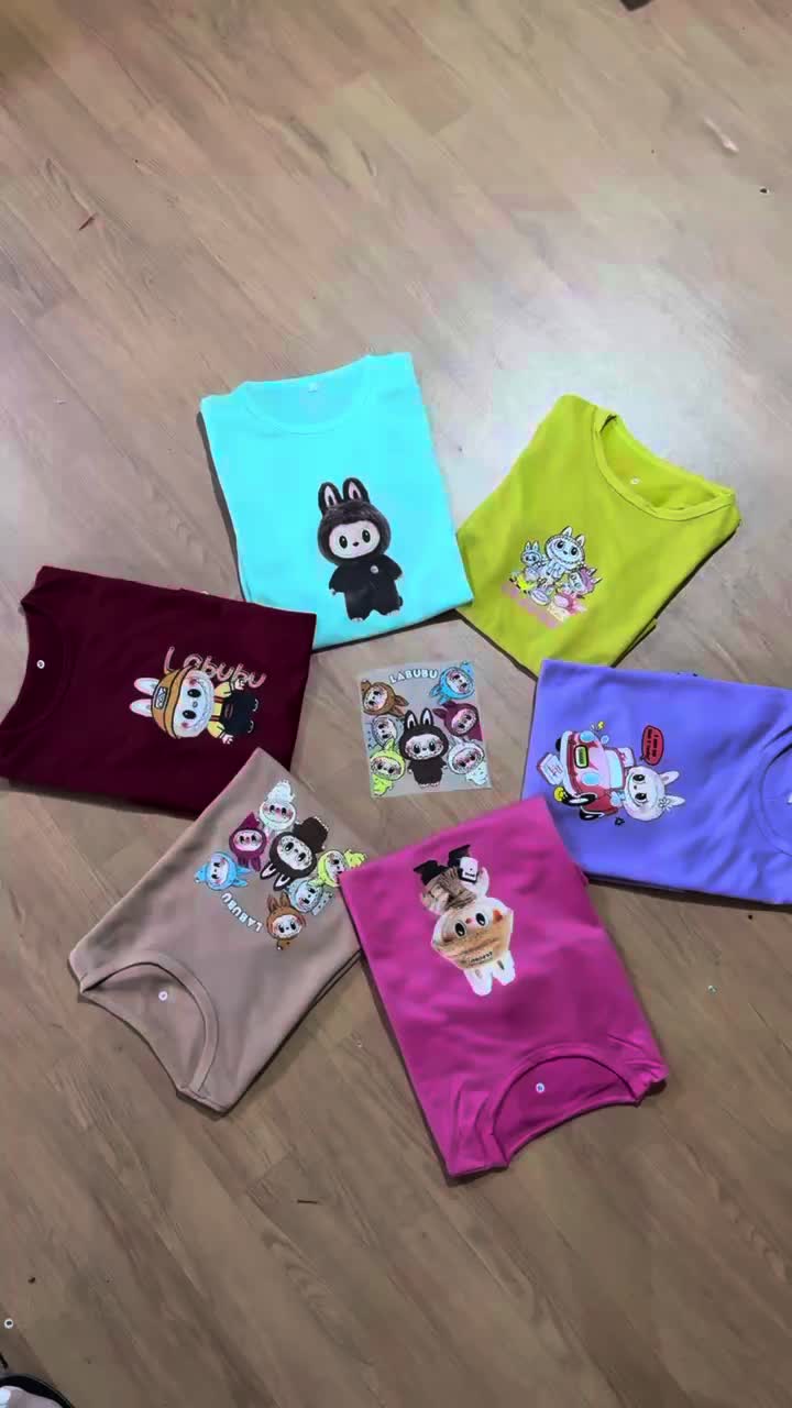 Baju Setelan Anak L4BUBU / Setelan Anak L4BUBU / Baju L4BUBU Viral / Setelan Anak Perempuan