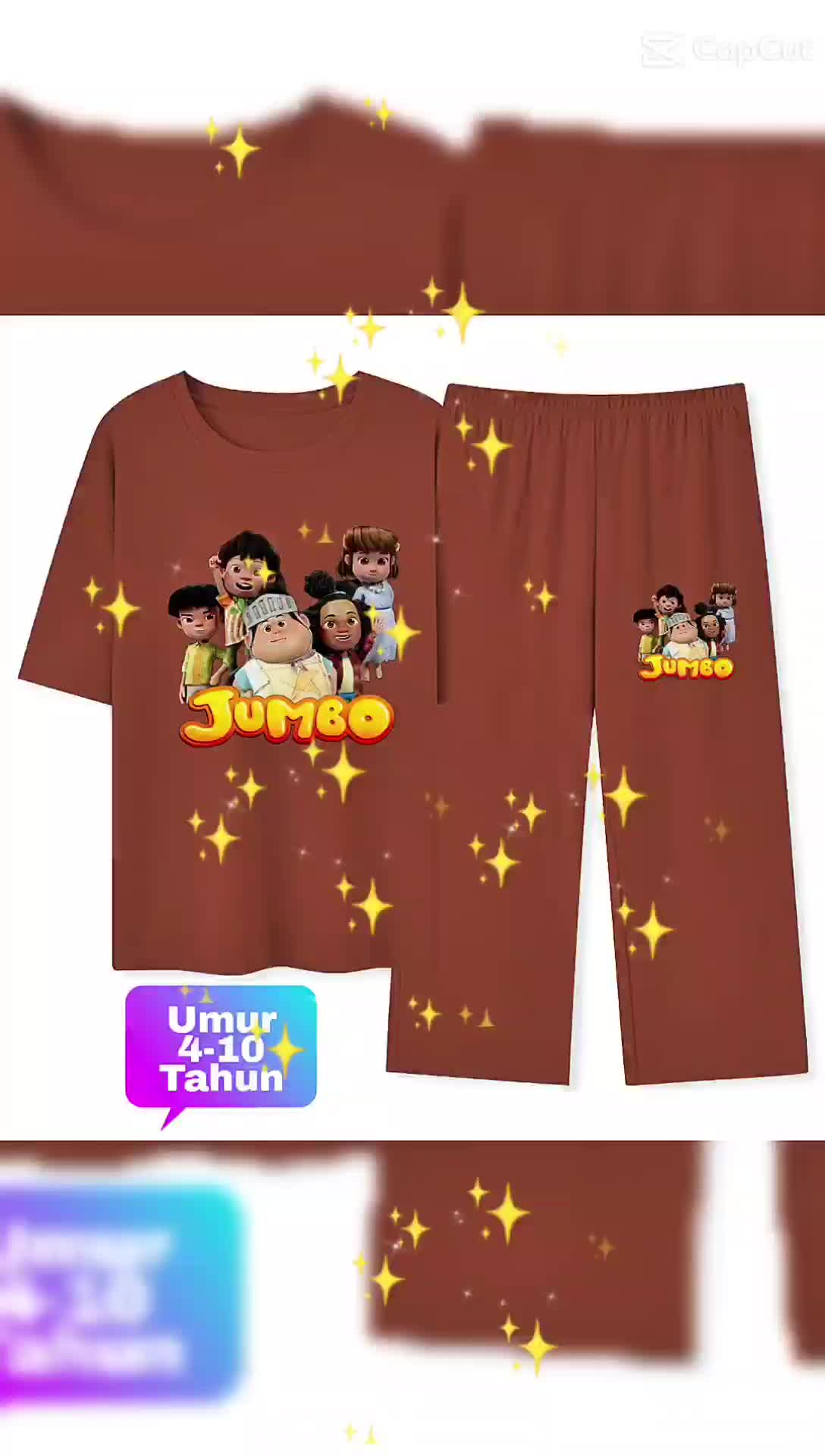 Setelan Anak anak  cewek dan cowok/Baju tidur / varian Lengan Pendek celana panjang Fashion