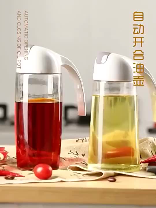 Botol Kaca Tempat Bumbu Botol Minyak Goreng Spray Kaca Stainless Steel Tempat Kecap Syrup Olive Oil