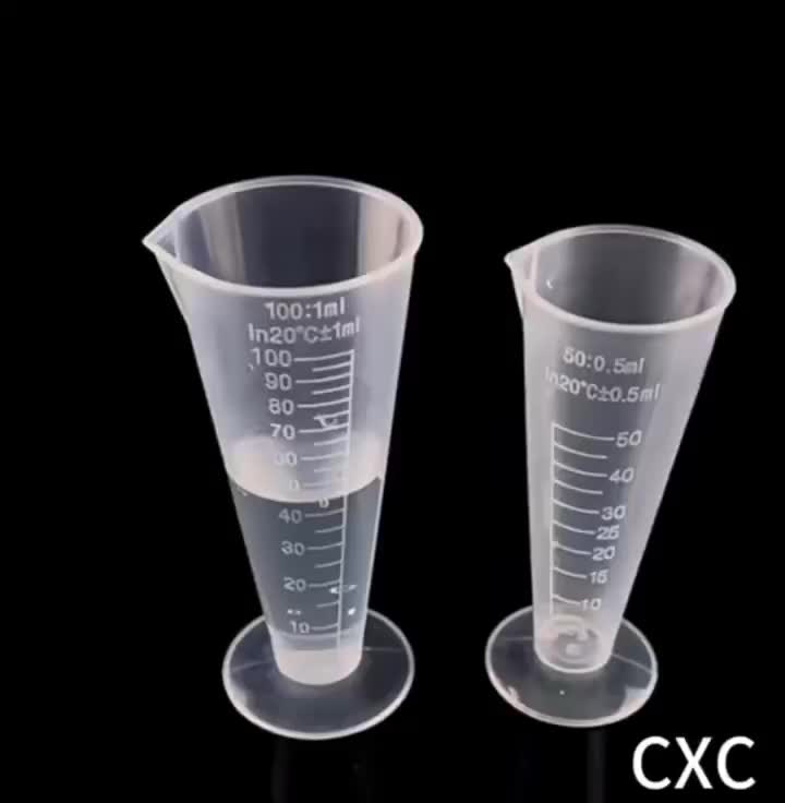 gelas ukur plastik 100 ml /gelas takar plastik 100 ml Kitchenware