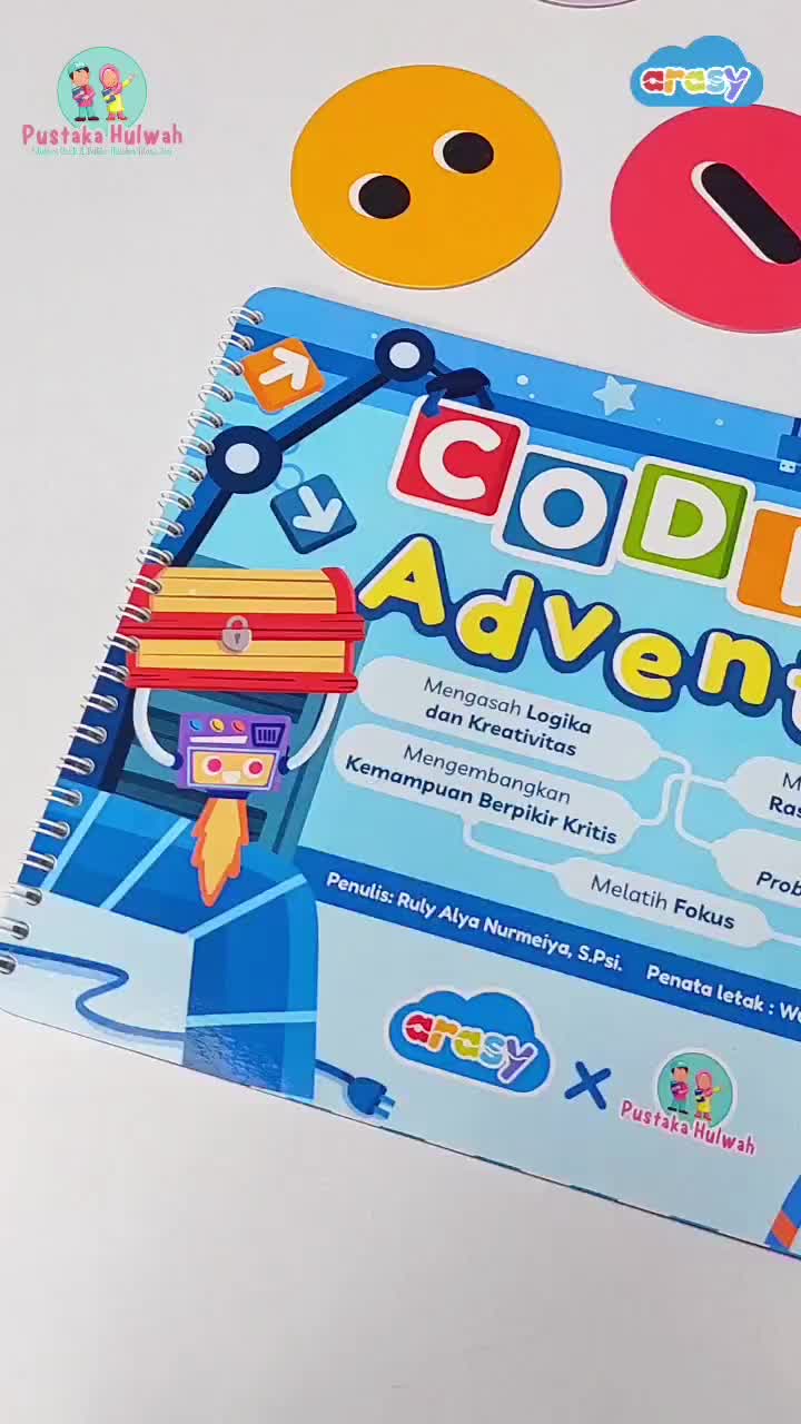 Coding Adventure (Buku Aktivitas Usia 5+) - [Pustaka Hulwah x Arasy]
