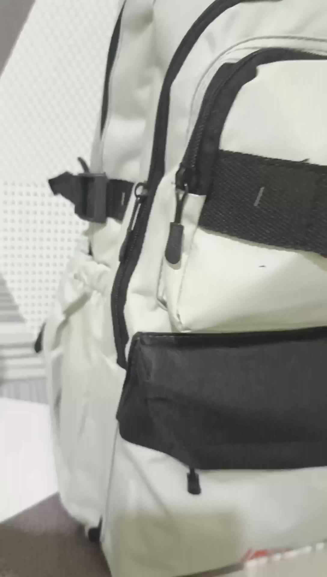 Bomei Bag Kekinian-Tas Ransel SD SMP SMA-Tas Ransel Kuliah -Tas Ransel Kerja - Free Botol,Kipas Portable,Jam Tangan Led Dan Rain Cover.Bisa Cod. Ransel Pria wanita Backpack Kanvas Sekolah