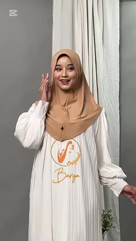 Kerudung / Hijab Instan Jersey DAILY - Merk Barya bahan Premium - Dewasa, Panjang