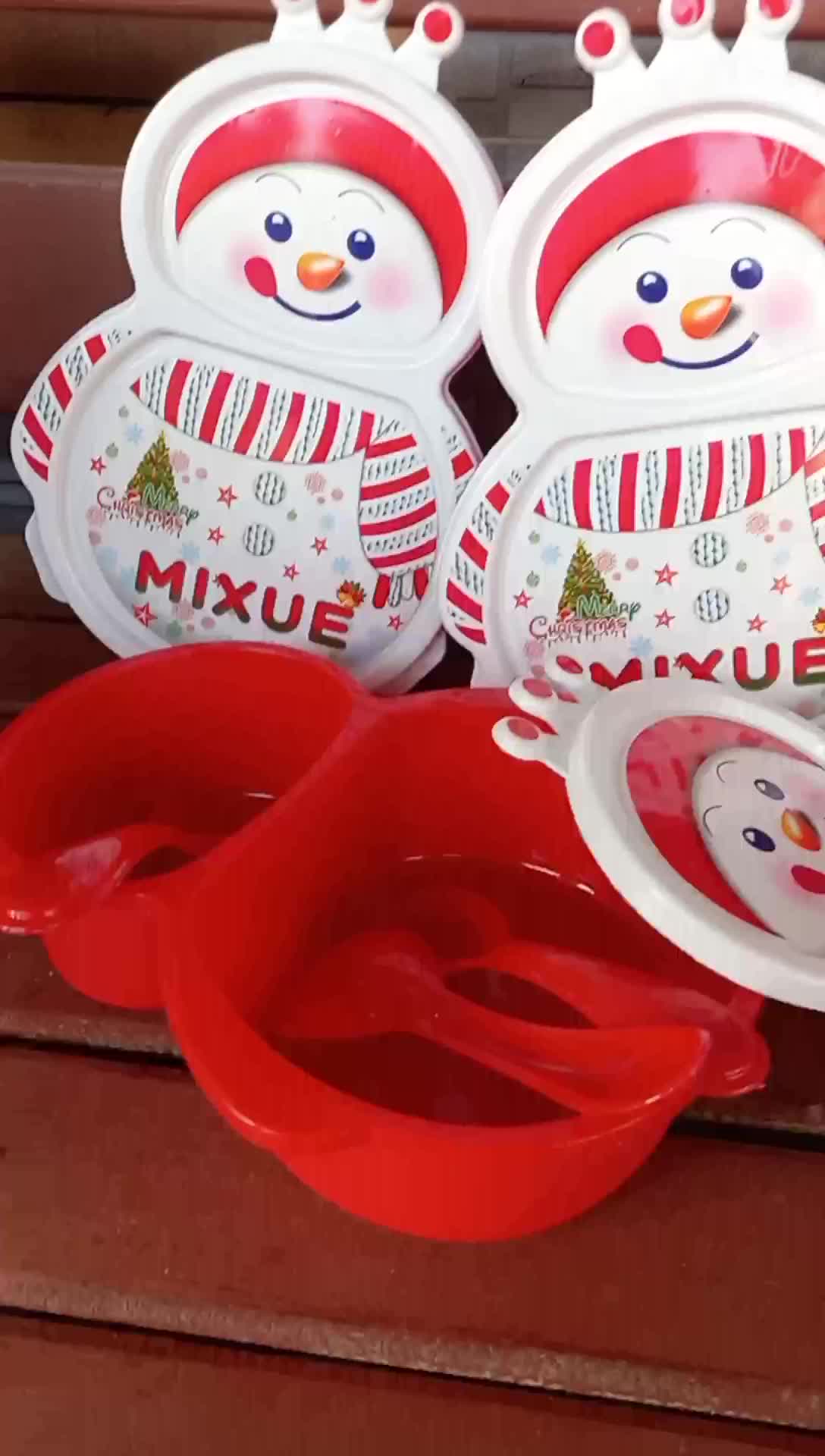 kotak makan mixue free sendok