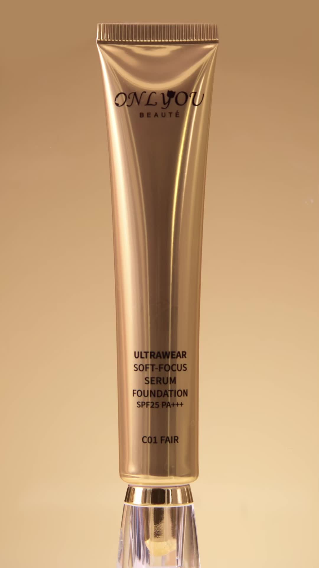 【NEW UPGRADE】【Beli Foundation Gratis Puff】ONLYOU Serum Foundation Long Lasting Foundation  All Skin TypesMatte moisturizing finish COD