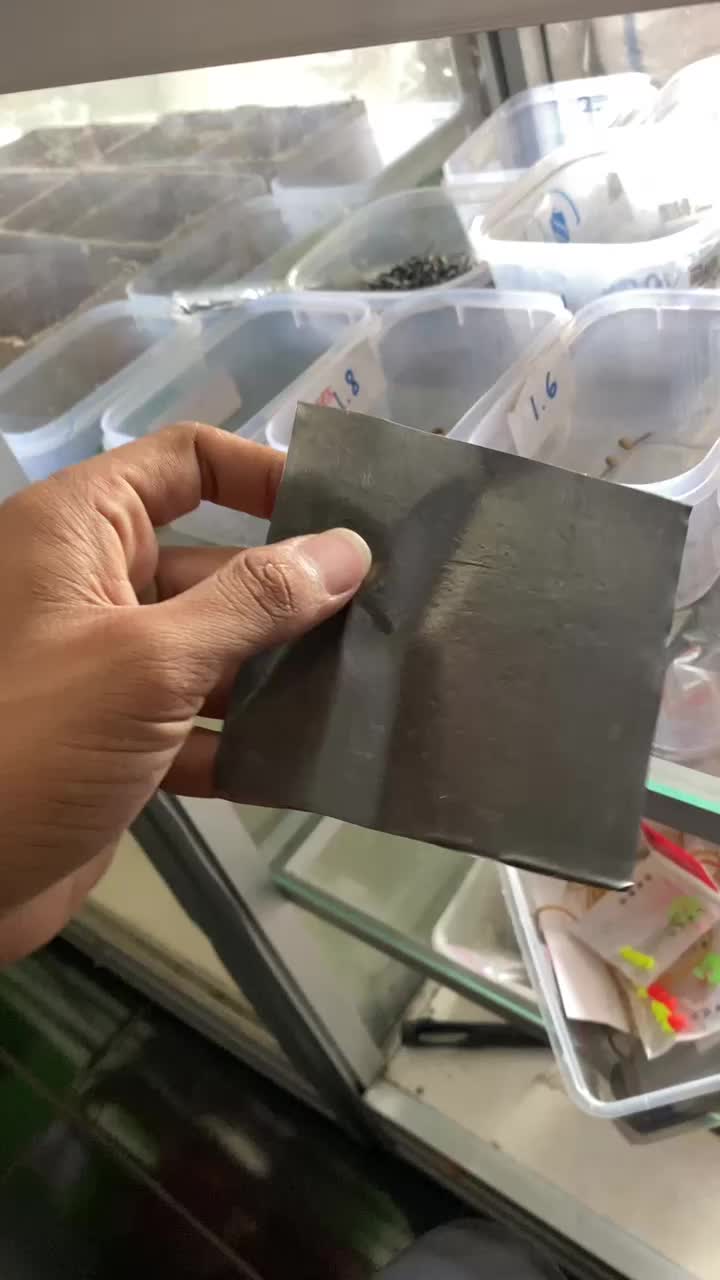 Isi 1 Pcs Timah Lempeng atau Lempit Alat Pancing ukuran kurang lebih 8 x 12 cm pemberat pancing umpan