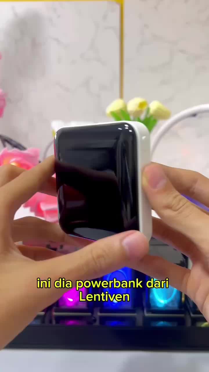 LENTIVEN Powerbank 20000 mAh Powerbank External Battery Pack Powerbank For Smart Mobile