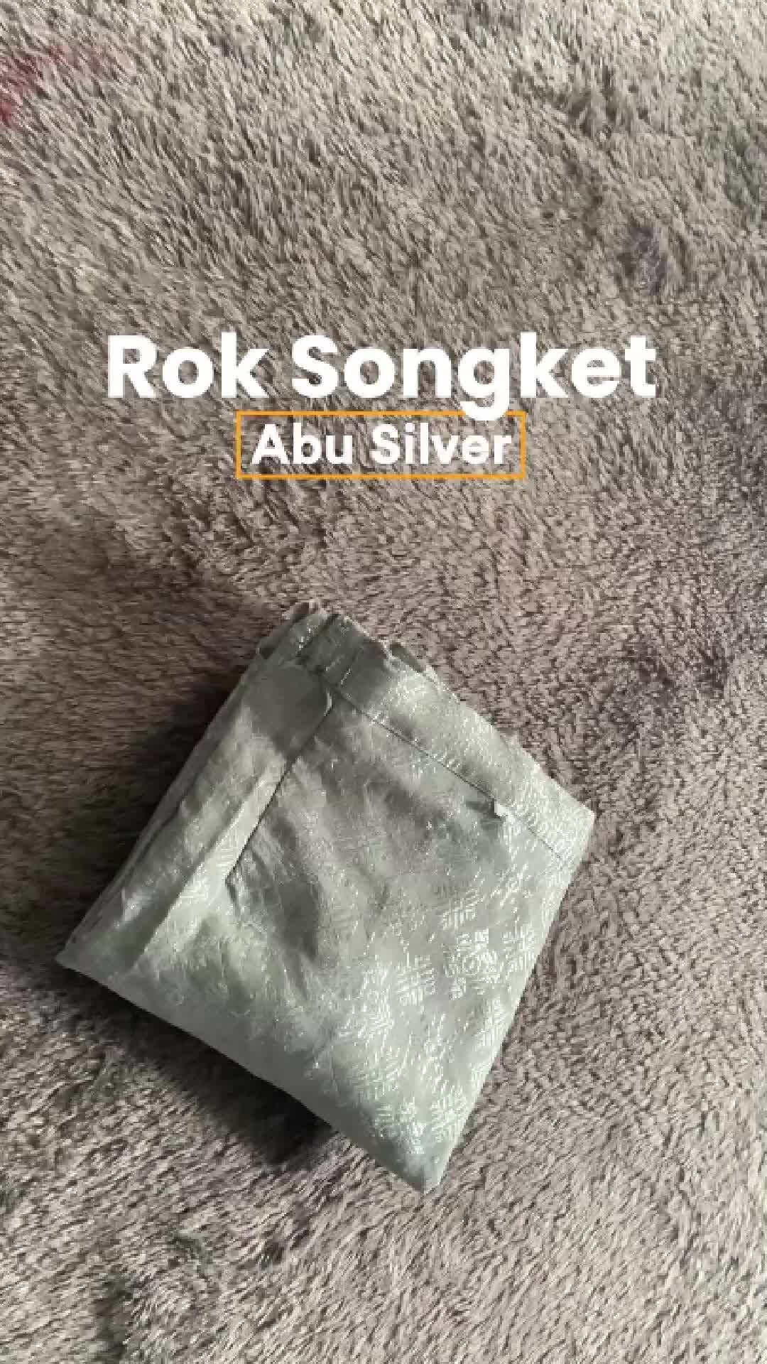 Rok Songket Bawahan Kebaya Wanita Siap Pakai Model Span