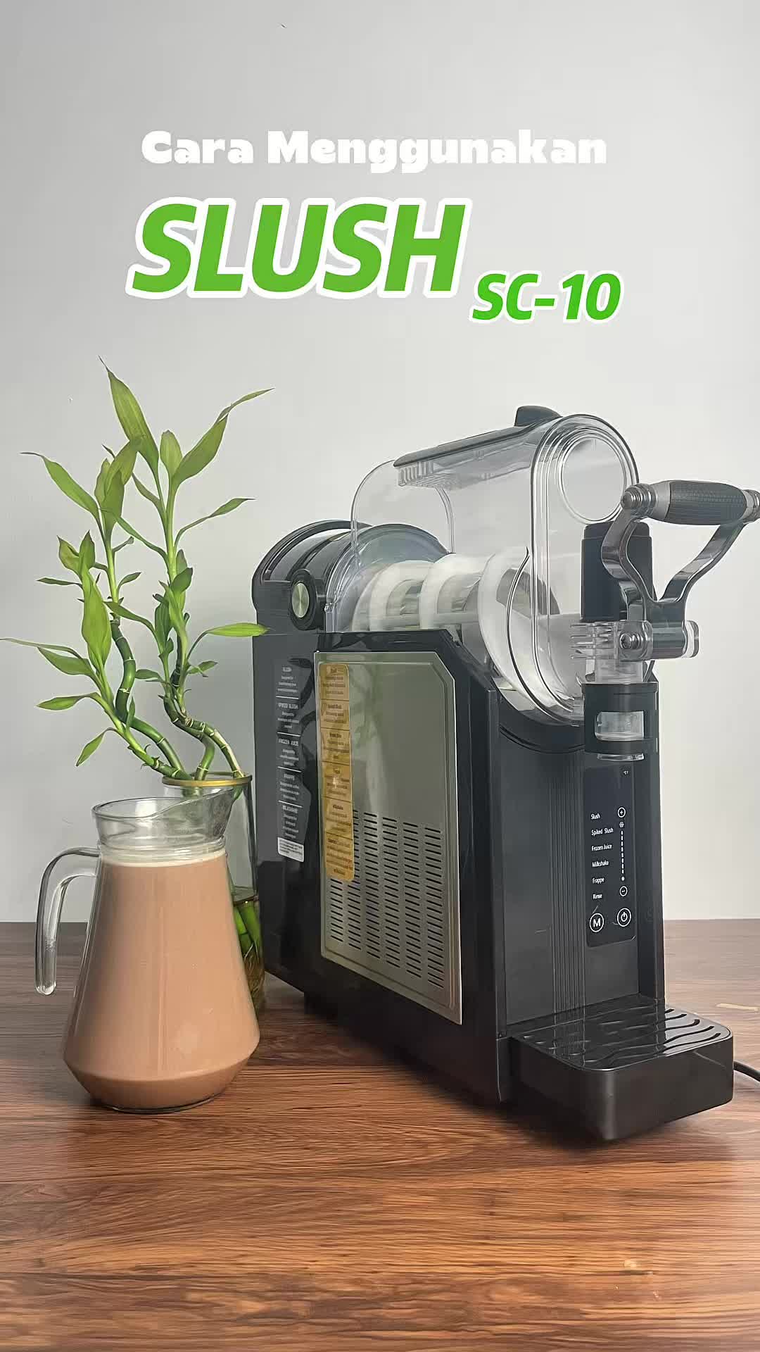 Escool Mesin Slush Machine Slushy Cold Drink Juicer/ 2 Liter