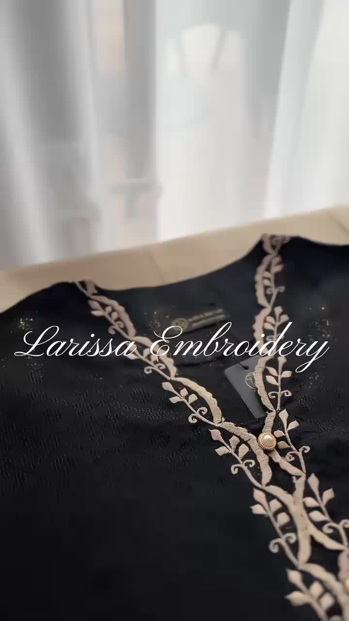AIRA BATIK _ Larissa Embroidery Blouse Set Rok Lilit | Blouse Viscose | Blouse Lace | Blouse Batik Baju Wanita