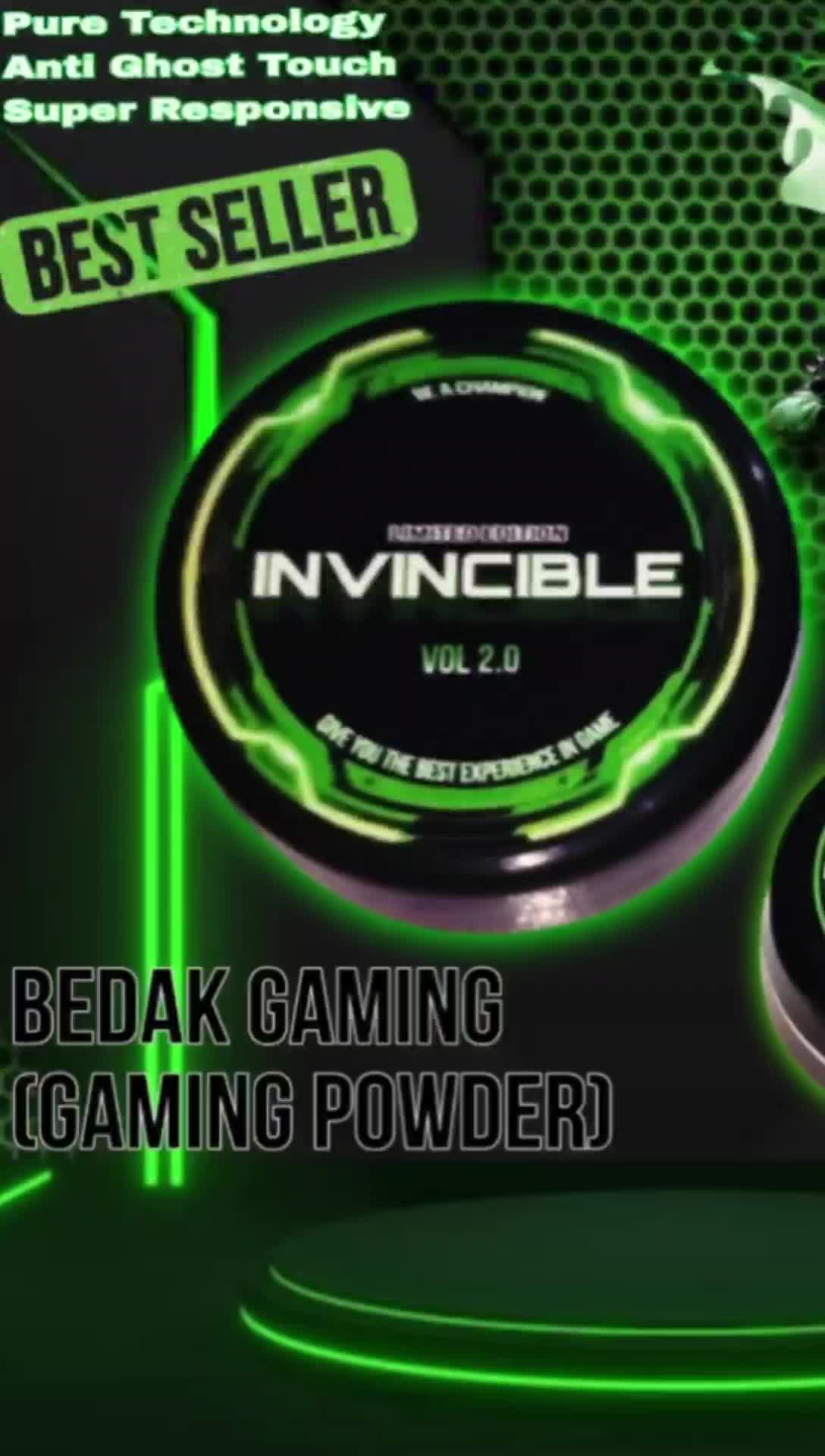 Bedak Gaming Limited Edition Invincible Solo Player Gaming Powder Accessories