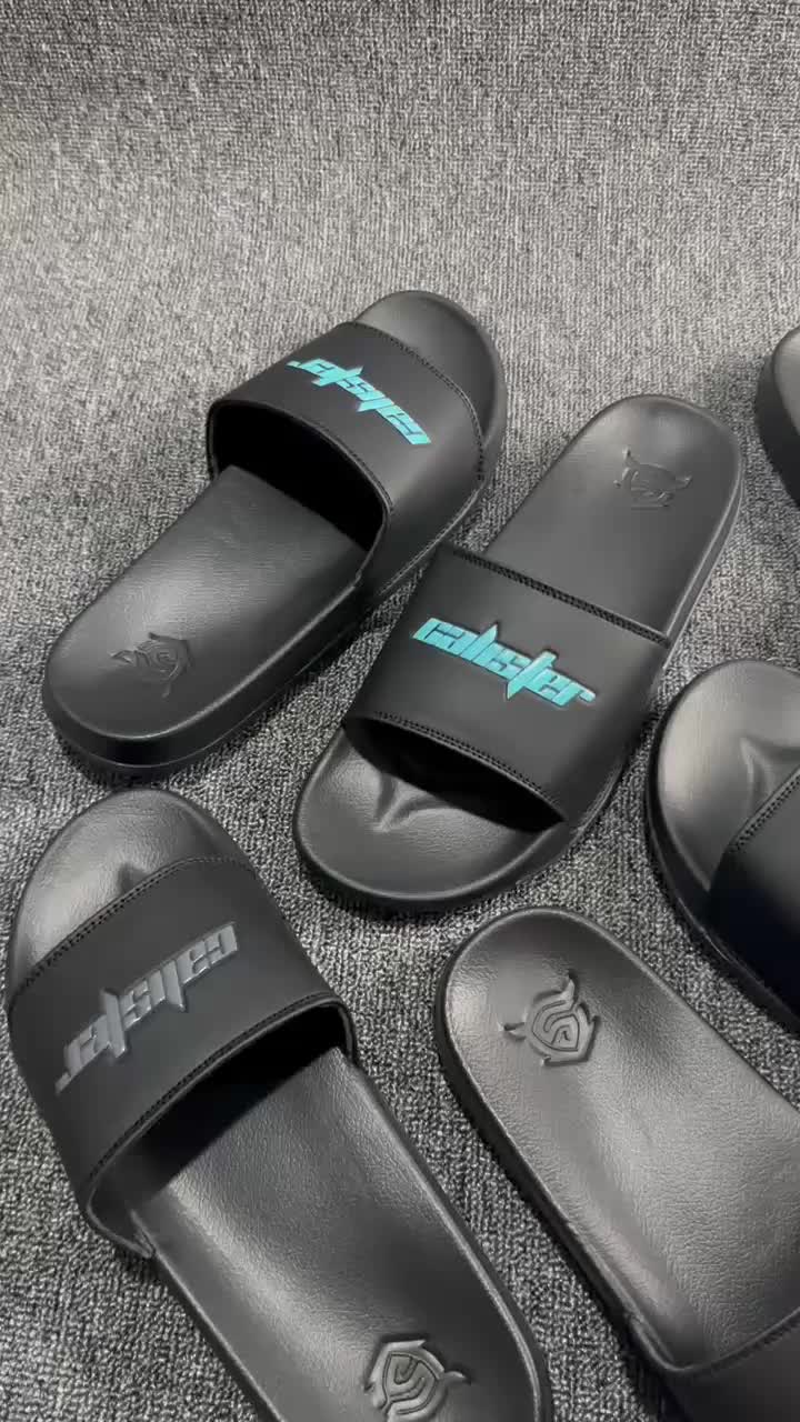 Calister - Sandal Slop Pria Wanita Sandal Slide Sandal Slip On Cowok Cewek Karet Empuk