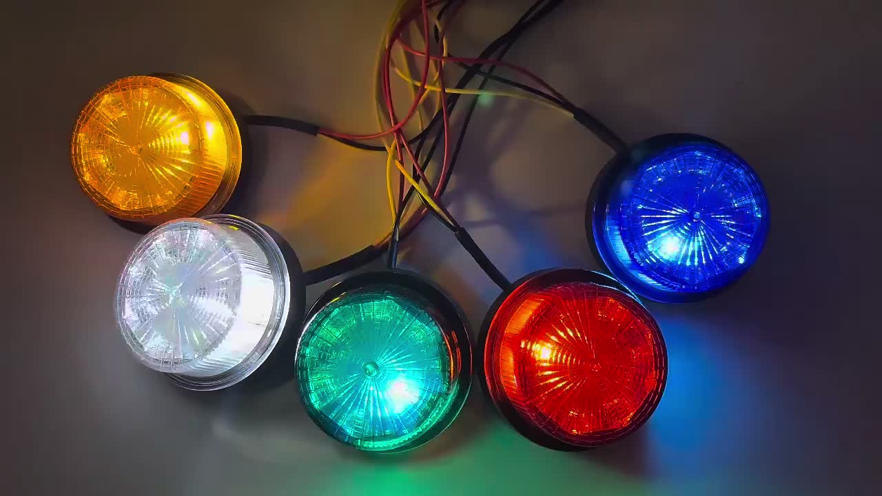 Lampu Led Rotary Strobo Putar Kedip Variasi Truk Bus Fuso Hino 24v