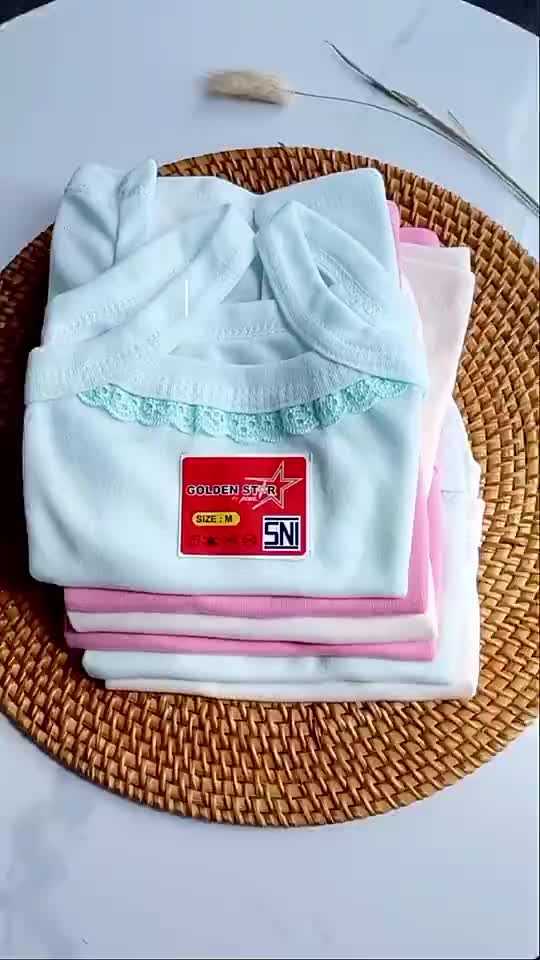 6 & 12 PCS tentop anak warna warni /tengtop anak lusinan golden star / tentop anak 10-12 thn tank top anak 9-12 thn baju merk cotton mom kaos dalam perempuan singlet kaos dalam  anak perempuan