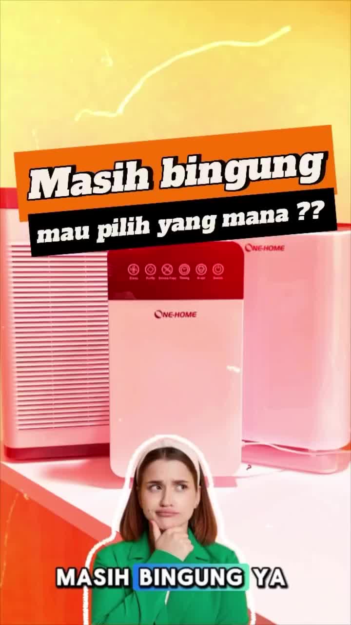 MissLife Air Purifier Ruangan One Home Pembersih Udara Kamar Tidur HEPA Filter Purifier UV Sterilizer Ion Negatif, Anti PM2.5, Bau, Virus, Debu, Alergi, Asap, Pet Care, Filter Karbon Aktif, Lamp UV, Penyaring Udara Kucing untuk Rumah & Kantor