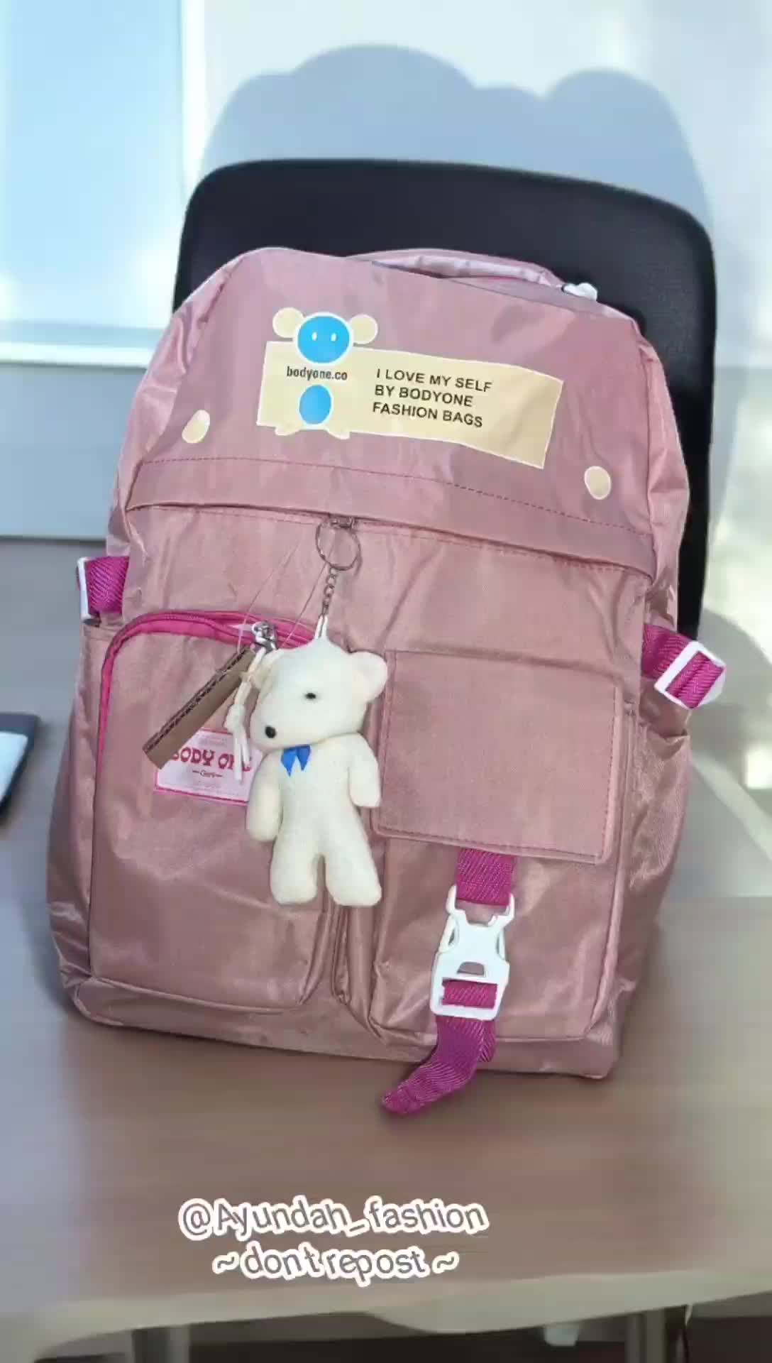 Tas sekolah boneka fashionable