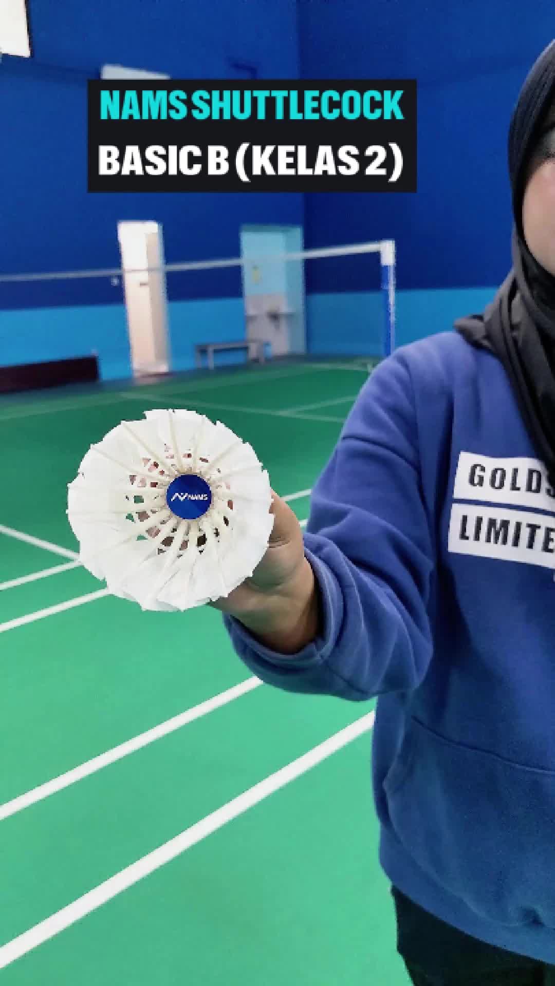NAMS COCK BASIC B SHUTTLECOCK / KOK BADMINTON / COCK BULUTANGKIS