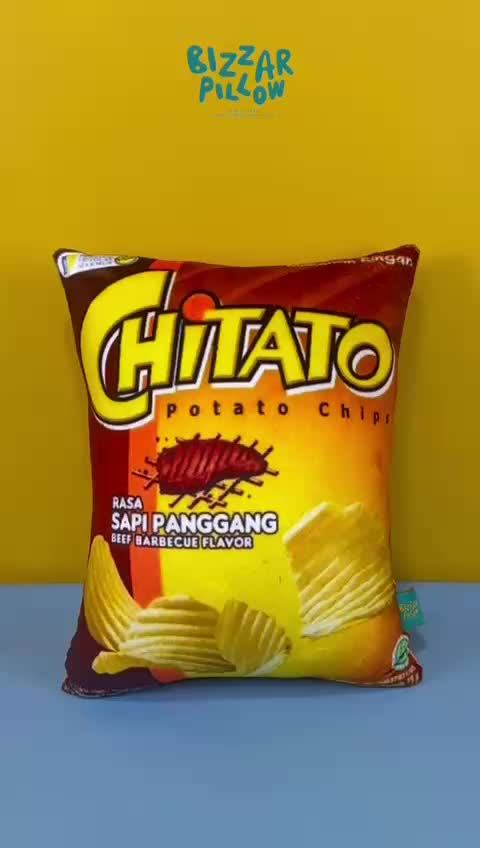 Bizzarpillow Bantal Snack Tempel size M BZ005