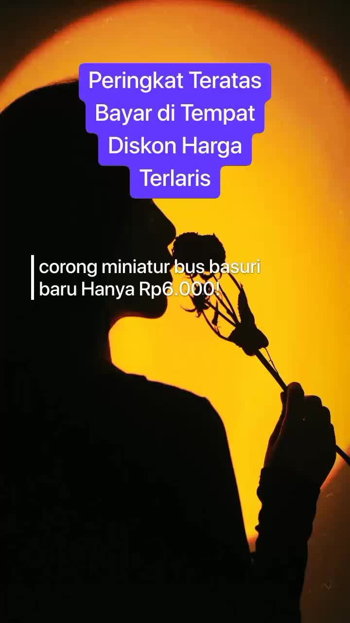 corong miniatur bus tidak bunyi