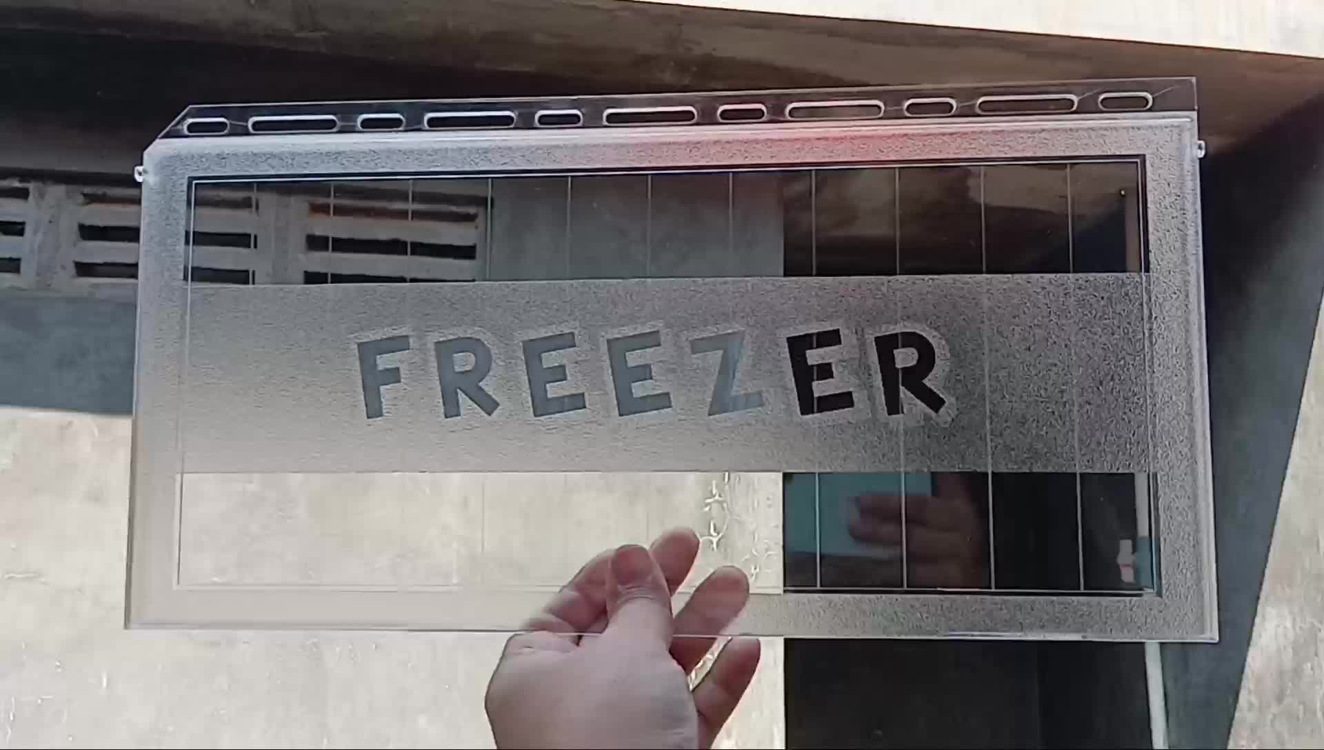 TUTUP FREEZER KULKAS SHARP 1 PINTU BUKAAN KE ATAS