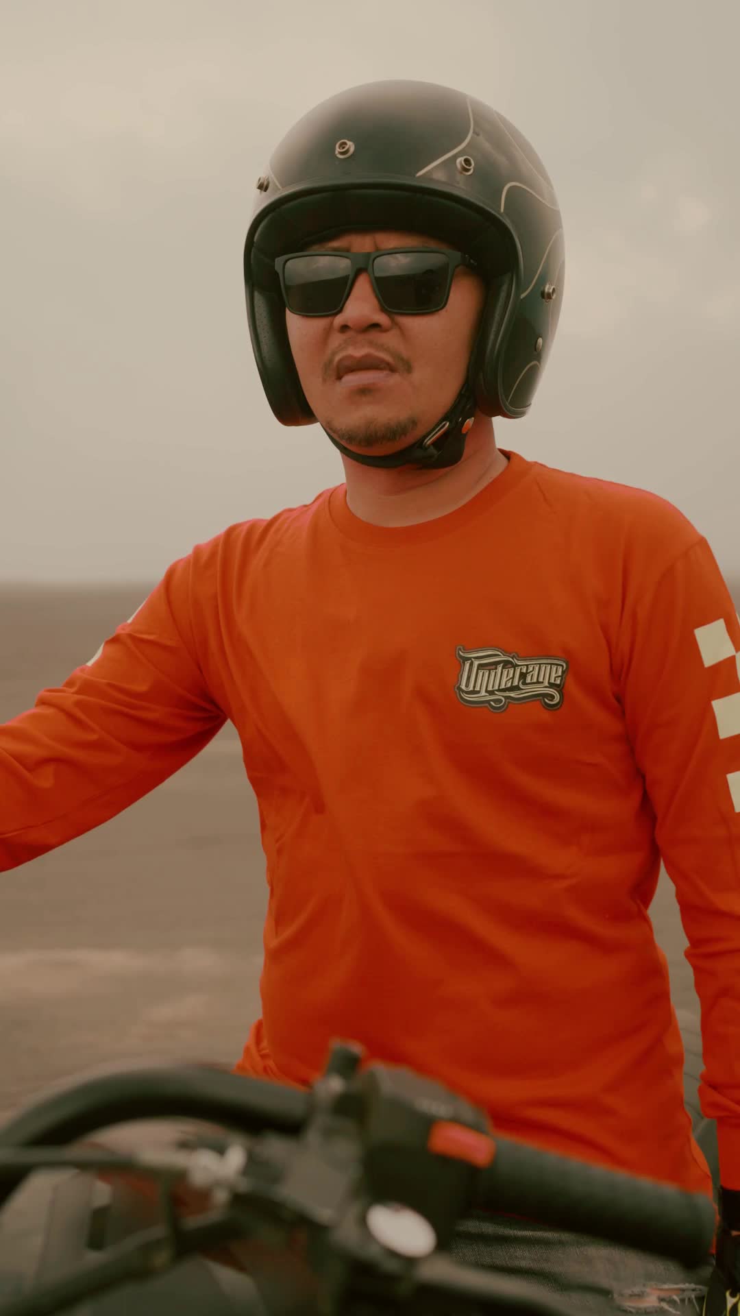UDGE Red Long Sleeve Motorcycle Enthusiasm | Biker Apparel