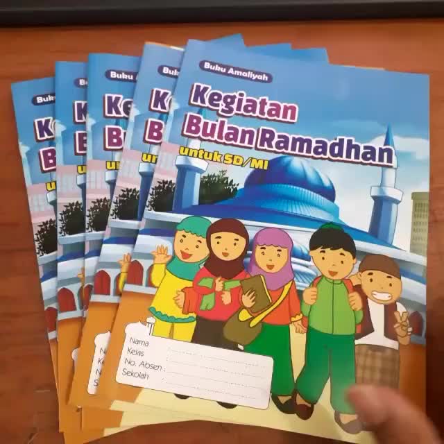 Buku Kegiatan Bulan Ramadhan Untuk SD - Buku Kegiatan Ramadhan