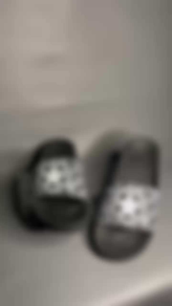 Sandal Selop Gambar Bintang Abstrak untuk Pria dan Wanita - Shoes Sendal
