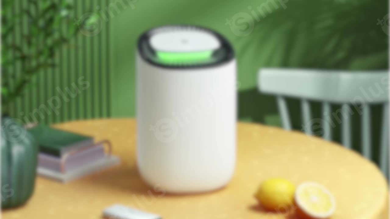 【SUPER SALE】Simplus Dehumidifier Kecil 600ml Hemat Energi Menghilangkan Kelembapan Pengeringan Tidak Berisik CUSH001