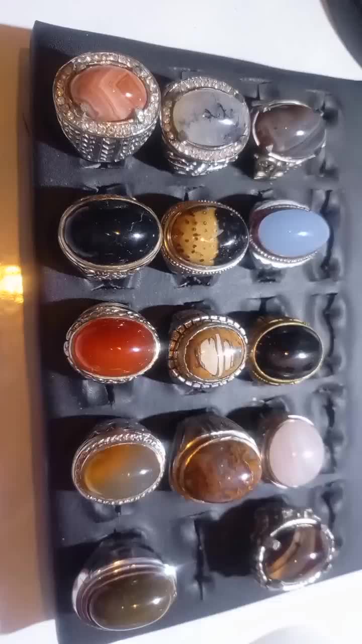 Batu akik berbagai varian asli 100% jos gandos