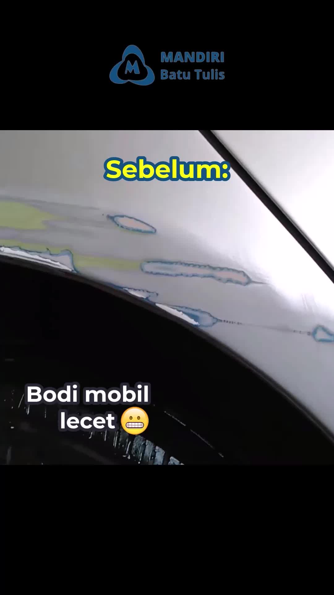 Dempul San polac 1kg / Sanpolac Besar / Dempul Mobil Motor Kayu Besi