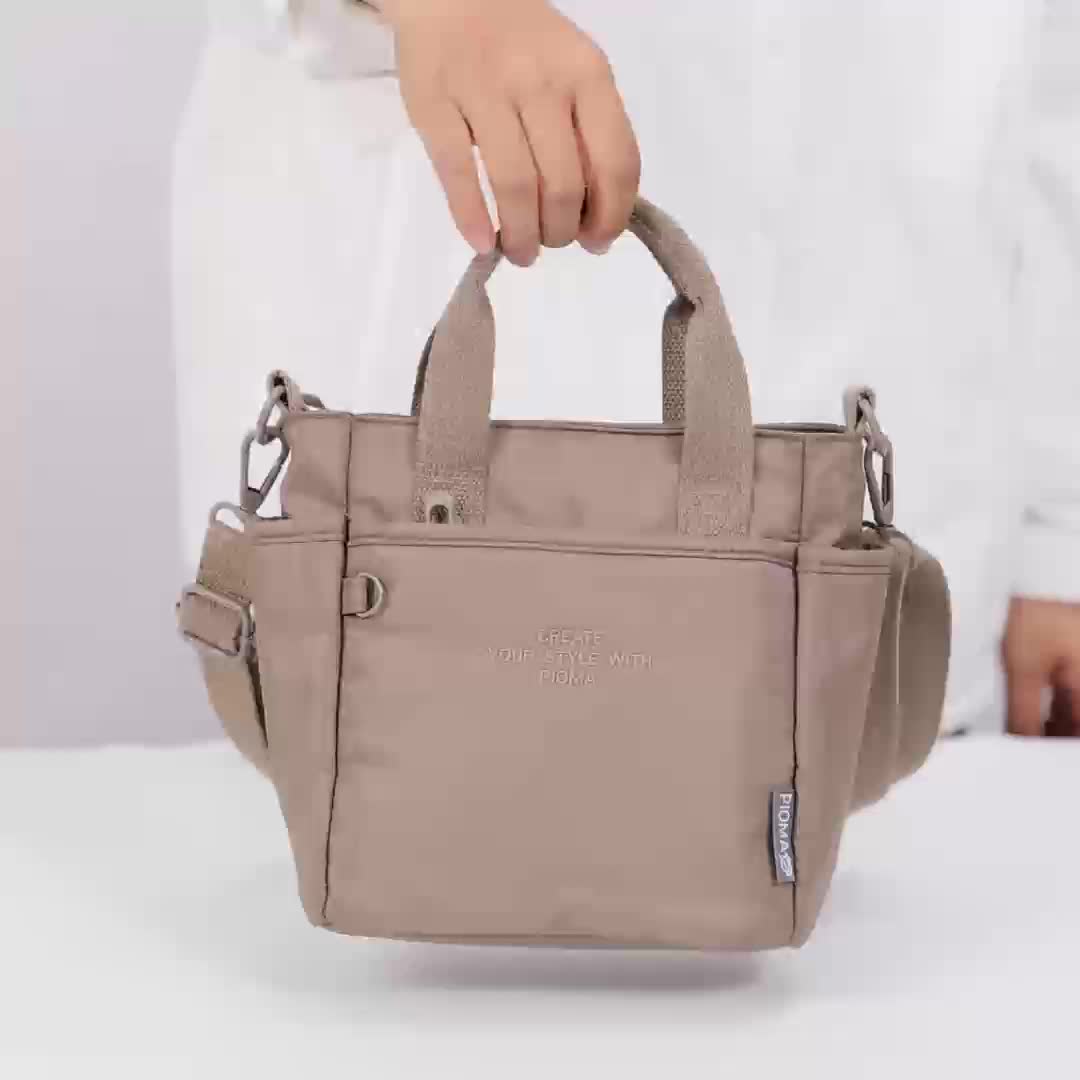OMYGOOSE PIOMA CAILEY TAS SELEMPANG BAHU WANITA / TAS TENTENG / TAS HANDBAG 2IN1 / TAS NYLON