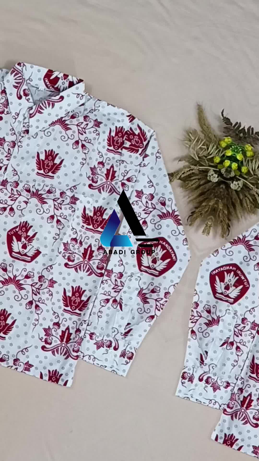 Baju Batik Sekolah Lengan Panjang Motif Tutwuri Handayani Sd Kelas 1-6 Fashion